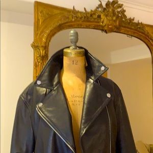 Soft Supple Superb Genuine Black Leather Jacket